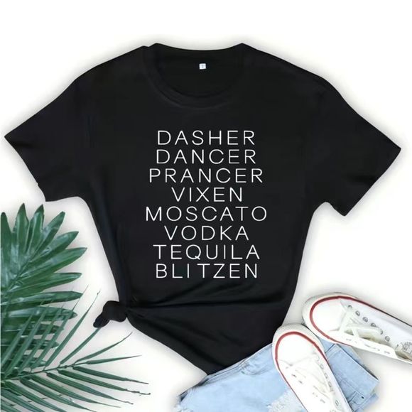 Tops - Graphic tee- blitzed